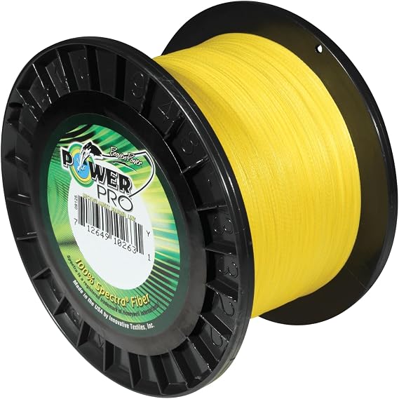 POWERPRO Spectra Braided Fishing Line 30lb 300 Yd, Multicolor, 21100303000Y