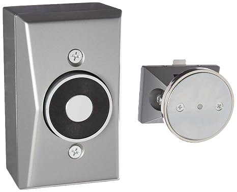 LCN SEM7830 SEM 7830 689 Aluminum Wall Mount Magnet, 12V/24V/120V AC/DC