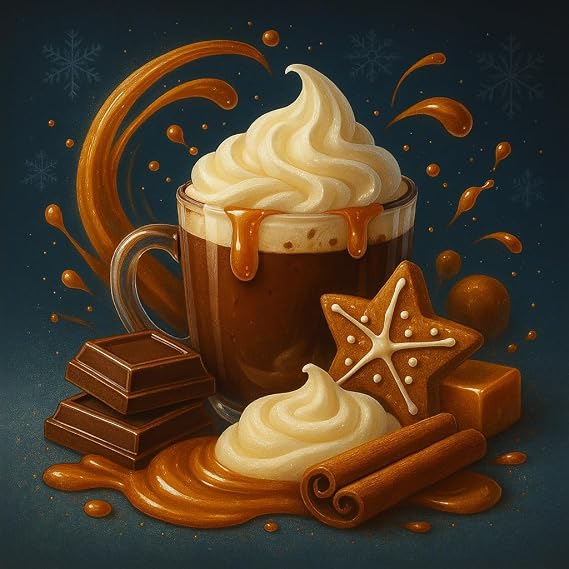Choco Melt Hot Chocolate Caramel Flavor Concentrate Vegan Sasami 100ml