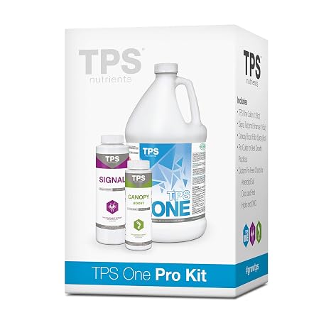 TPS-One Liquid One Part Nutrient from Veg to Bloom, Plus Signal Terpene Enhancer and Canopy Boost Foliar by TPS Nutrients