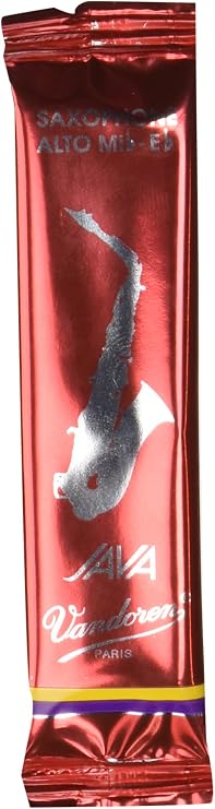 Vandoren Java Red Alto Saxophone Reeds #2.5, Box of 50