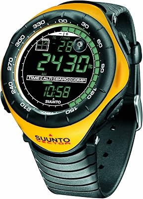 Suunto Mens Vector Multi-Function Black Rubber