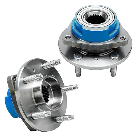Detroit Axle - 513203 Front Wheel Hub and Bearing Assembly Replacement Impala Monte Carlo Venture Rendezvous Regal Century Montana Grand Prix Aztek Non-ABS - Set of 2