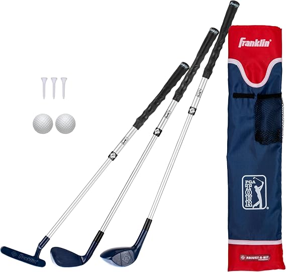 Franklin Sports Future Champs Adjustable Youth Golf Set
