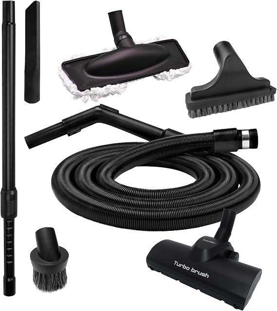 Intervac Design Central Vacuum Accessory Kit with Banded Cuff