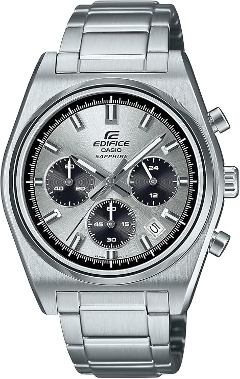 Casio Edifice Watch EFB-730, Silver, Bracelet Type