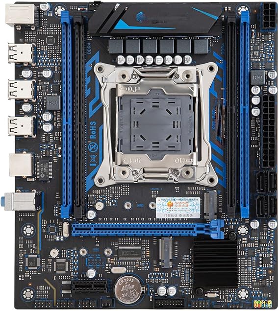 Computer Motherboards Fit for HUANANZHI X99 P4F LGA 2011-3 XEON X99 Motherboard Support Intel E5 V3 V4 All Series DDR4 RECC Non-ECC Memory NVME