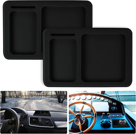 Boat Dash Pad,Multi-Compartment Design Boat Dash Pad Foam,EVA Foam Boat Dashboard Organizer Accessory Holder for Fishing Boats, Kayaks, Car Dashboards,1510In