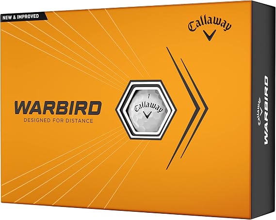Callaway Warbird Golf Balls 2023 Version, White