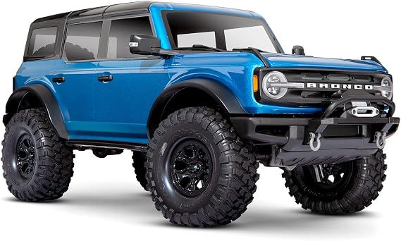 Traxxas TRX-4 Scale and Trail Crawler with 2021 Ford Bronco Body: Blue