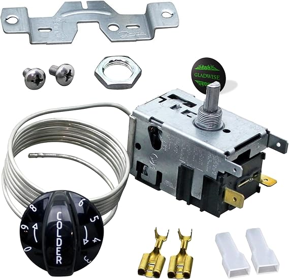 Thermostat for TRUE 988284 | 800382 Temperature Control Kit Replacement Refrigerator Part