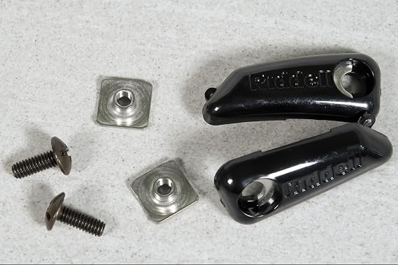 Riddell SpeedFlex Strap-Loc Chinstrap Fastener Kit | Left and Right Helmet Strap Locks with Screws and T-Nuts - Green Gridiron