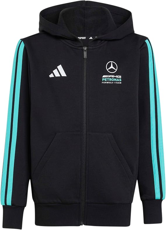 adidas MERCEDES - AMG PETRONAS FORMULA 1 TEAM DNA FULL ZIP HOODY