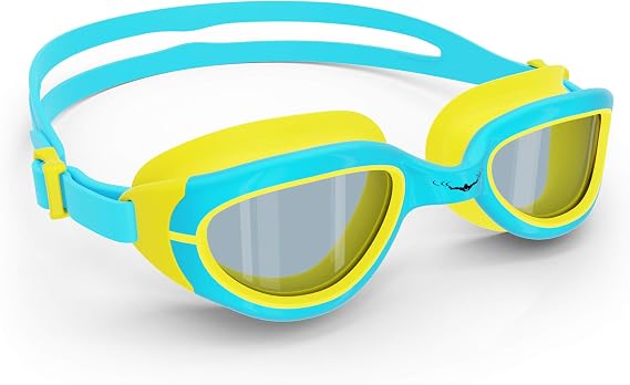 AqtivAqua JR Kids Swim Goggles // Anti Fog - UV Protection - Soft Silicone Seals