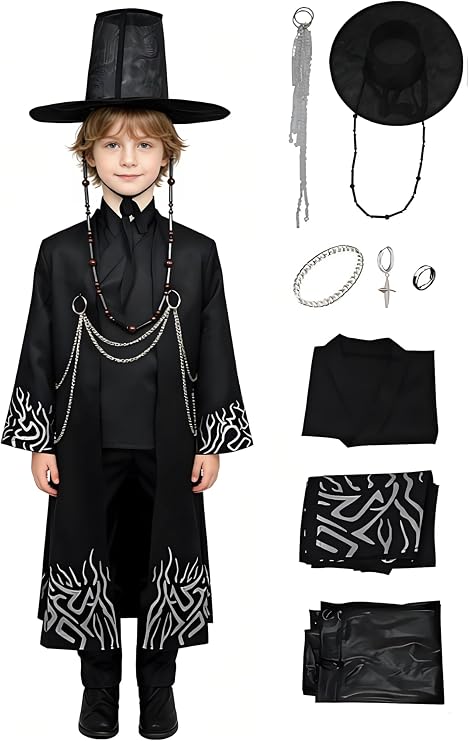 Demon Anime Costume Cosplay Teens Outfits for Halloween Christmas
