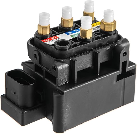 Air Suspension Solenoid Valve Block Compatible with Mercedes Benz C300 C350e S450 S550 S560 (Replaces 0993200058 0993200200)