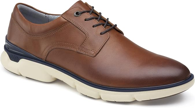 Johnston & Murphy Men's XC4 Tanner Plain Toe Oxford, Tan Full Grain, 8 M
