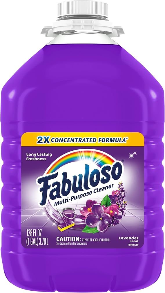 Fabuloso 2X Multi-Purpose Cleaner, Lavender Scent, 128 fl oz