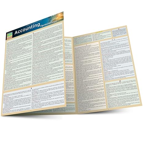 Accounting Terminology: QuickStudy Laminated Reference Guide (Quick Study Business)