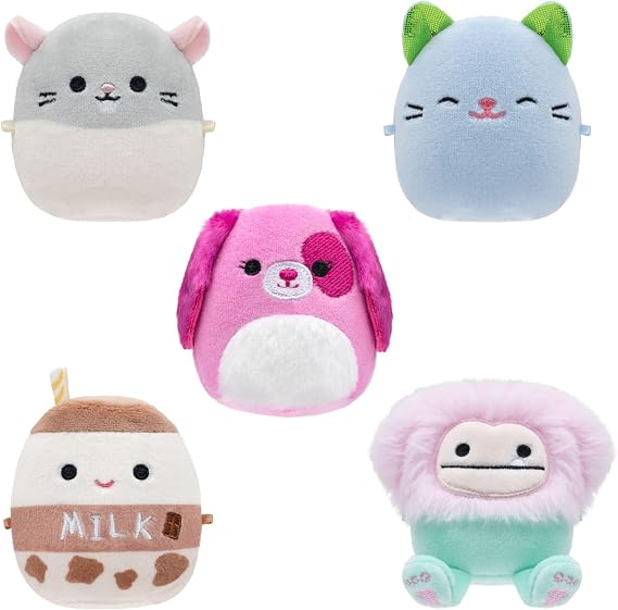 Squishmallows Original Micromallows Plush 5-Pack 2.5-Inch Plush