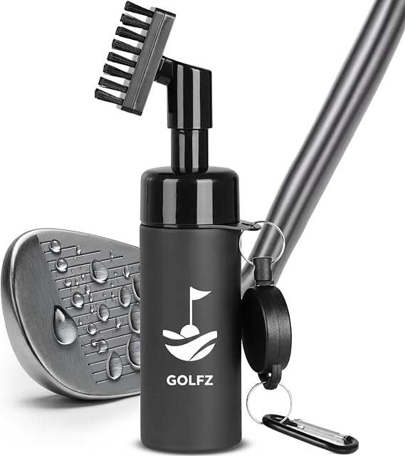 Premium 2-in-1 Golf Club & Groove Cleaner Brush