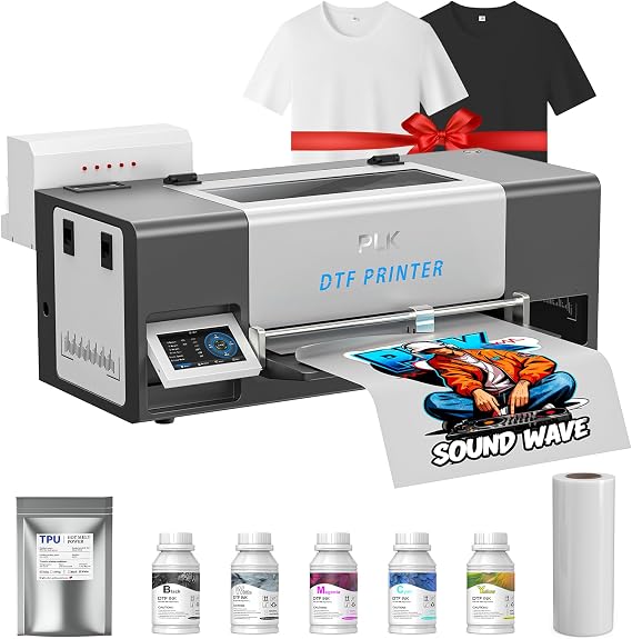 PLK Commercial-Grade DTF Printer A3, i3200 DTF Printer