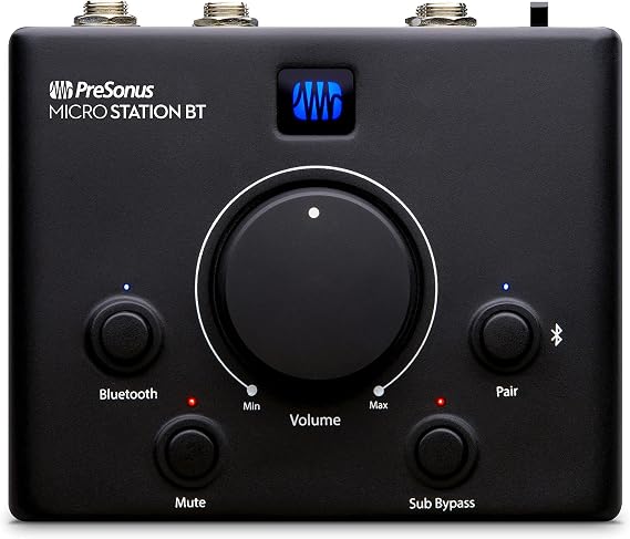 Presonus Micro Station BT, Bluetooth Bağlantılı Hoparlör Kontrolcüsü