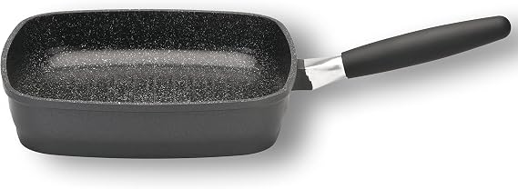 Berghoff Scala 11 Inch Cast Aluminum Grill Pan, Detachable Handle