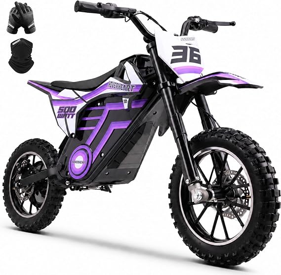 HOVER HEART Electric Bike for Big Kids, 36V Electric Dirt Bike
