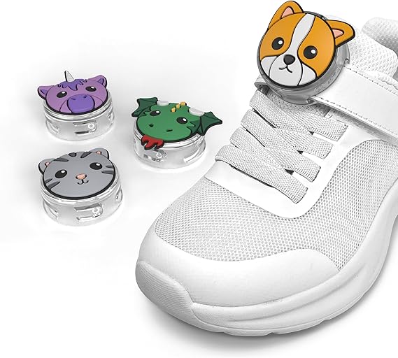 Speck Tagimals Cute Cartoon Apple AirTag Holder Hidden AirTag Tracker Cases Easily Attach to Shoe or Collar 4 Fun Characters (Pack of 4)