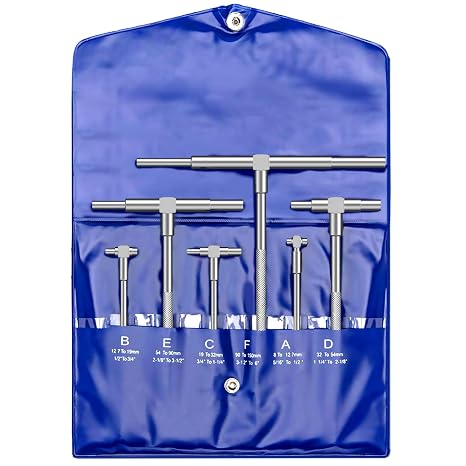 HDLNKAK 6 Pack Telescoping Gage Set, Range 5/16" - 6"