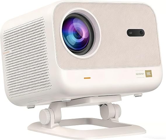 Yaber L2 Plus Projector With WiFi And Bluetooth, Native 1080P Projector 4K Support[Netflix-Licensed/Sound By JBL], Auto Focus/Keystone Correction, Built-in Apps, Portable Proyector For Home & Outdoor