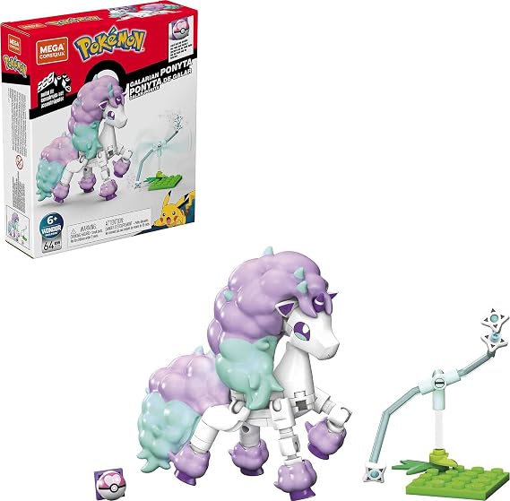 Mega brands Pokemon Power Pack Galarian Ponyta GDW29-GYG94