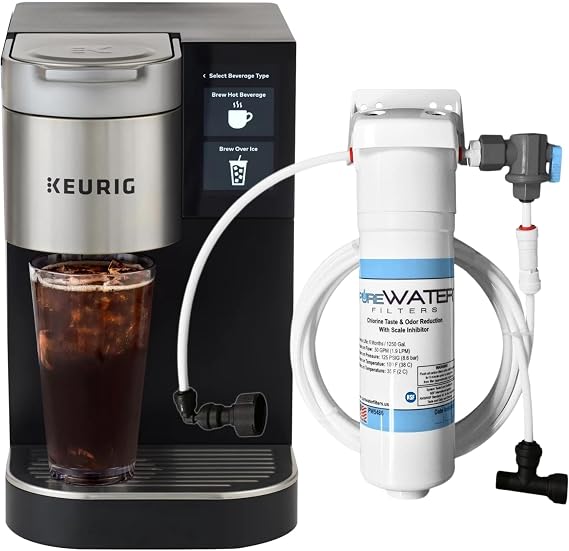 PureWater Filters Keurig K2550 Commercial Brewer with Direct Water Line Kit
