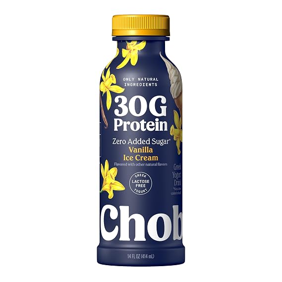 Chobani 30g Protein Drink Vanilla Ice Cream 14 fl oz