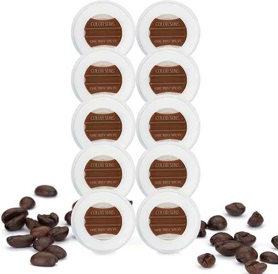 Coffee Gator 10 Pack CO2 Releasing Valves Replacement