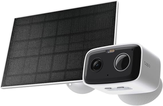 Tapo 1080p Açık Pil Güvenlik Kamerası w/Güneş, C400 KIT