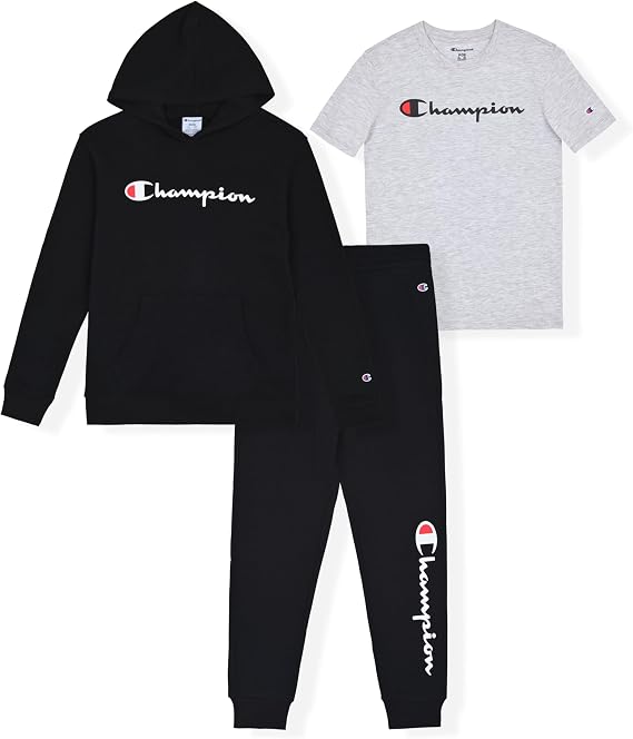 Champion Boys' 3 Piece Boys Jogger Set