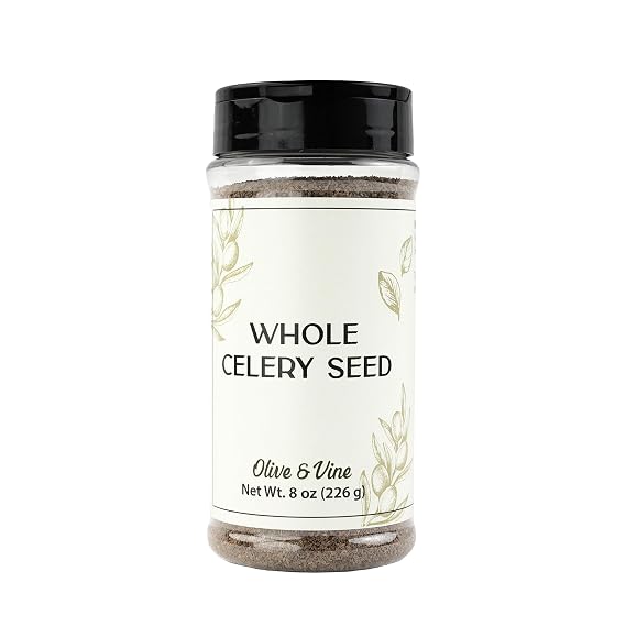 Olive & Vine, Whole Celery Seed, 8 Oz