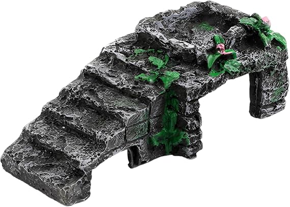 Resin Platform for Reptiles, Habitat, Easy Clean Basking Spot