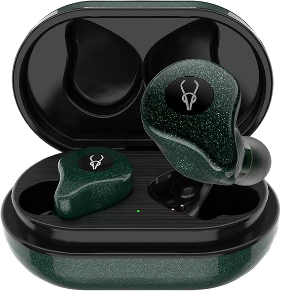 True Wireless Earbuds, Sabbat E16 Bluetooth 5.2 Headphones with Immersive HiFi Stereo Sound, APTX Deep Bass CVC8.1 Noise Cancelling Built-in Mic TWS Ear Buds Headset with Game Mode Wireless Charging