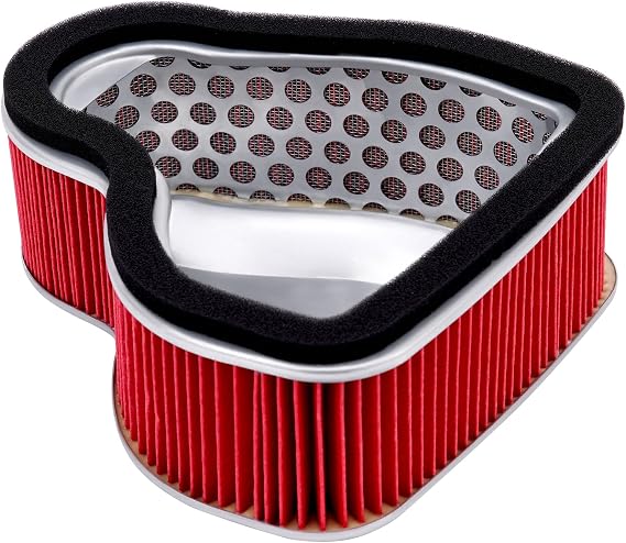 Motorcycle Air Filter Compatible With Honda VTX1300C VTX1300R 2004-2009 VTX1300T 2008-2009 VTX1300S 2004-2008 VTX1300S Retro SC52 2003-2007
