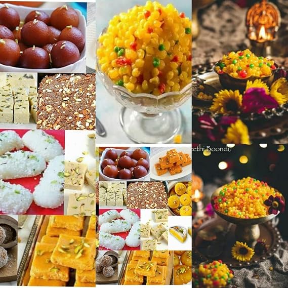 Festival Special Premium (Mixed Mithai 300g) Delicious Indian Traditional Sweets To Sweeten Up Your Celebration Best Gift For All Occasions Marriage,Diwali,Holi,Raksha Bandhan Sold By Kidzbuzz