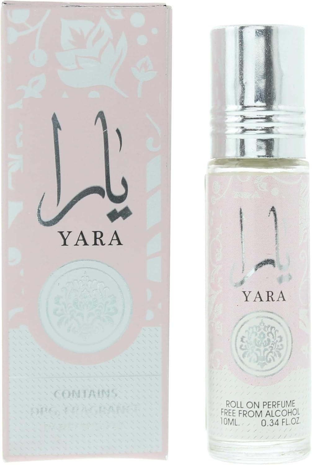 Yara 10ml by Lattafa Perfume Oil for Women- Arabian Attar Roll on Floral Soft Powderey Vanilla