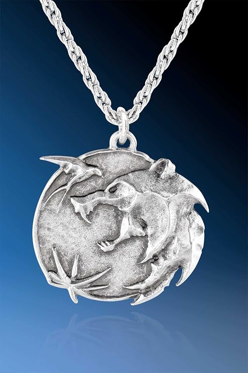Cadı Canavar Avcısı Kurt Madalyon Kolye - CAZ0132