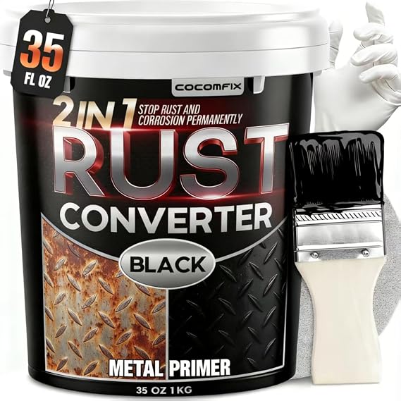 Ultra 2-in-1 Rust Converter Paint & Metal Primer, Reformer for Car Frame
