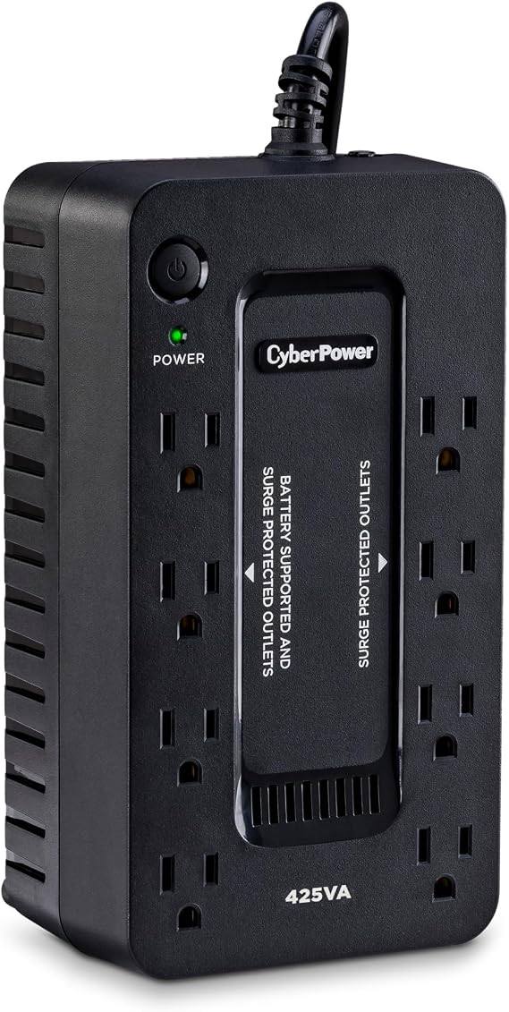 CyberPower ST425 Standby UPS Battery Backup and Surge Protector