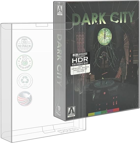MALKO 10 Pack Protector Case for Limited Arrow Video Big Chunky Box