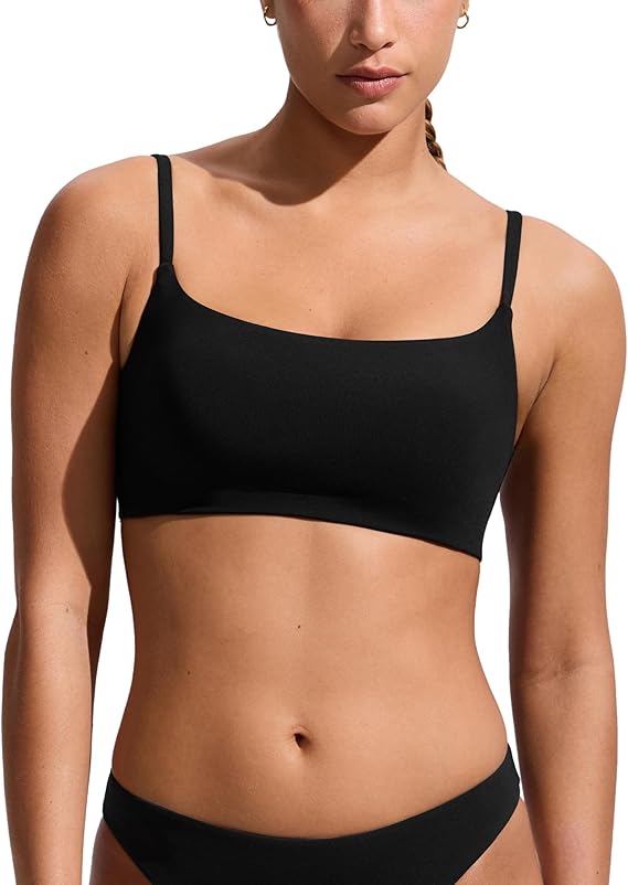 CRZ YOGA D-DD Scoop Neck Bikini Tops