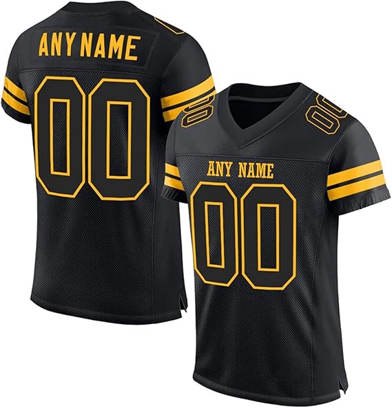 Custom Football Jersey Personalized Stitched/Printed Team Name & Number Sports Uniform for Men Women Youth